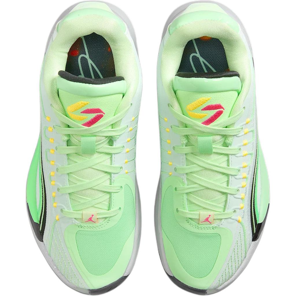 Air Jordan Luka 4 GS Space Navigator Kids Sneakers Green Barely-Green Black HJ5225-300