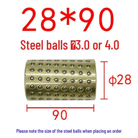 Golden Copper Ball Bearing Cage Mold Guide Bush Holder