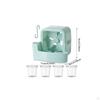 Cooling Add Ice Cubes Mini Fan Shaking Fast for Camping Bedroom Table