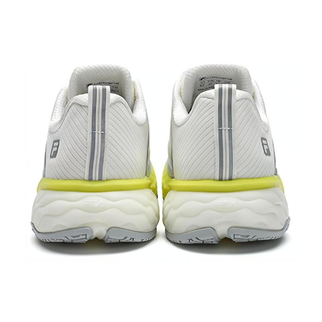 Fila Comfortable Versatile Low-Top Running Shoes Men Sneakers White Yellow A12M411116FSW