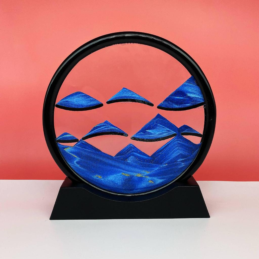 3D Quicksand Painting Ornament - Small Hill Home Decor & Stress Relief Gift