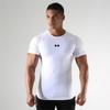 Muscleguys Lauf-T-Shirts Herren Kompressionsshirt Sommer Sportbekleidung Elastisch Schnelltrocknend Sport Kurzarm Tops Tees Fitnessstudio Trainings-T-Shirts