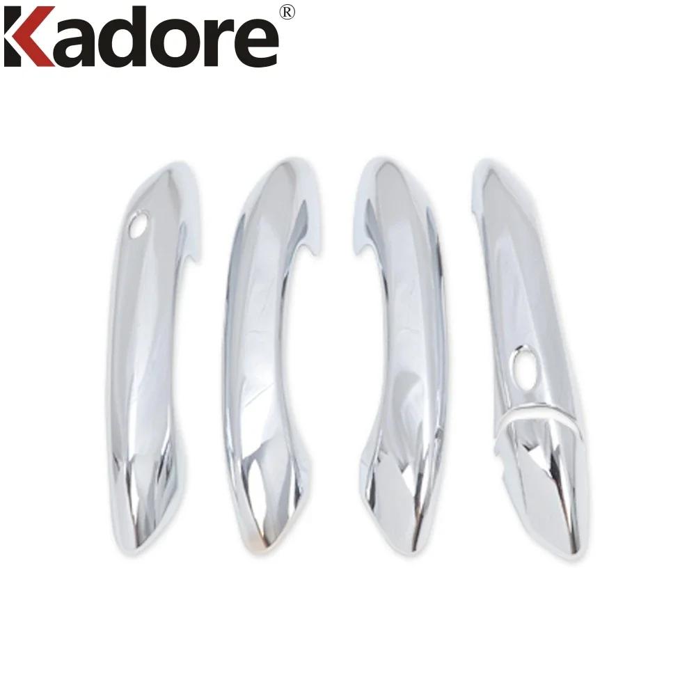 For Hyundai Tucson NX4    2024 Chrome Car Door Handle Cover Trim Side Handles Catch Overlay Accessories ABS Chrome