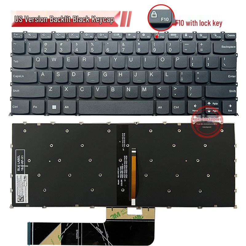 Compatible Keyboard for Lenovo Yoga 14sARE 2020 and Slim 7 14ITL05 2022 Models