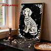 Pearl Painting Kit Animals Theme Frameless Handicraft DIY Bedroom Decoration Living Room Wall Art Room Decoration Art Craft Decoration