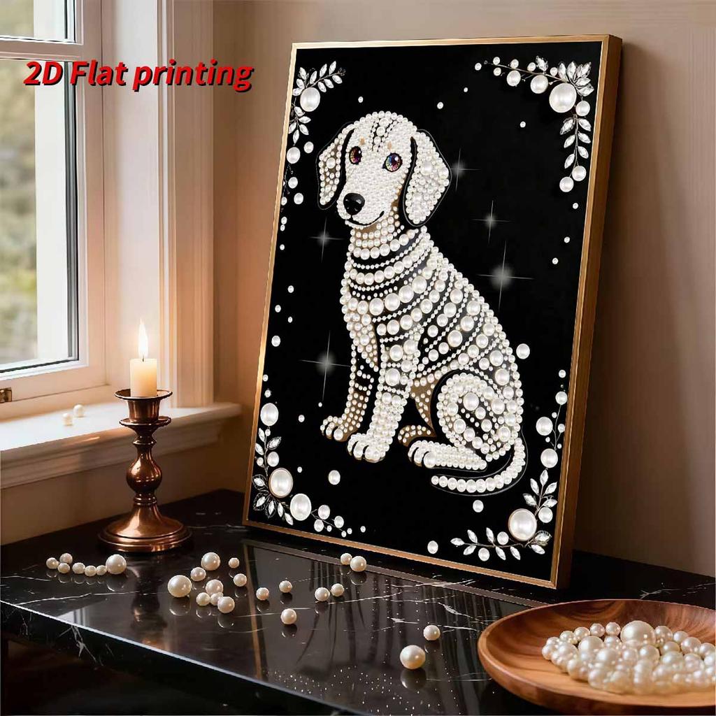 Pearl Painting Kit Animals Theme Frameless Handicraft DIY Bedroom Decoration Living Room Wall Art Room Decoration Art Craft Decoration