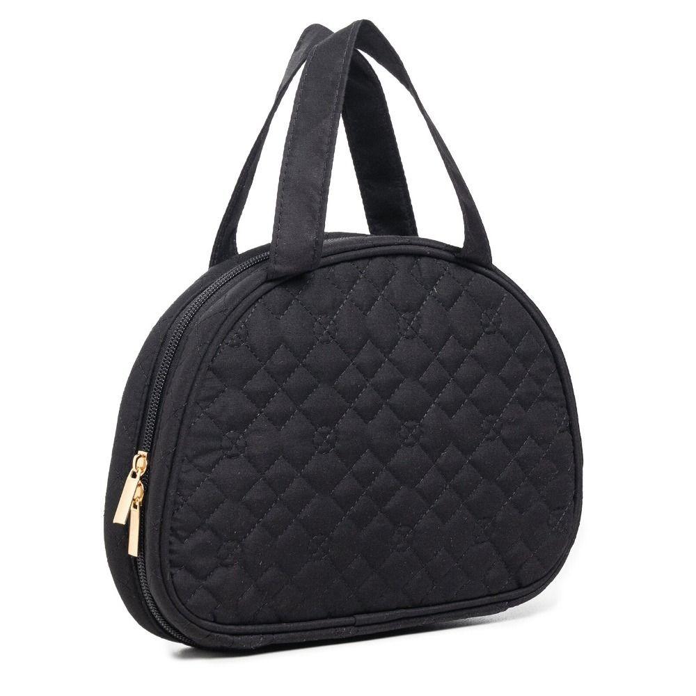 

Peach Skin Velvet Travel Jewelry Case with Loose-leaf Jewelry Storage Bag Cosmetic Bag Women рожевий