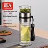 FUGUANG Platinum Tea Master Double-Layer Tea Infuser Glass Cup