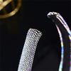 Fashion Sparkling Rhinestone Headband Cute Full Rhinestone Shiny Hair Hoop Sweet Style Velvet Headwear Wash Face