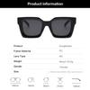 Fashion Vintage Luxury Square Sunglasses Women Men Punk Big Frame Rivet Classic Shades Designer Brand Sun Glasses