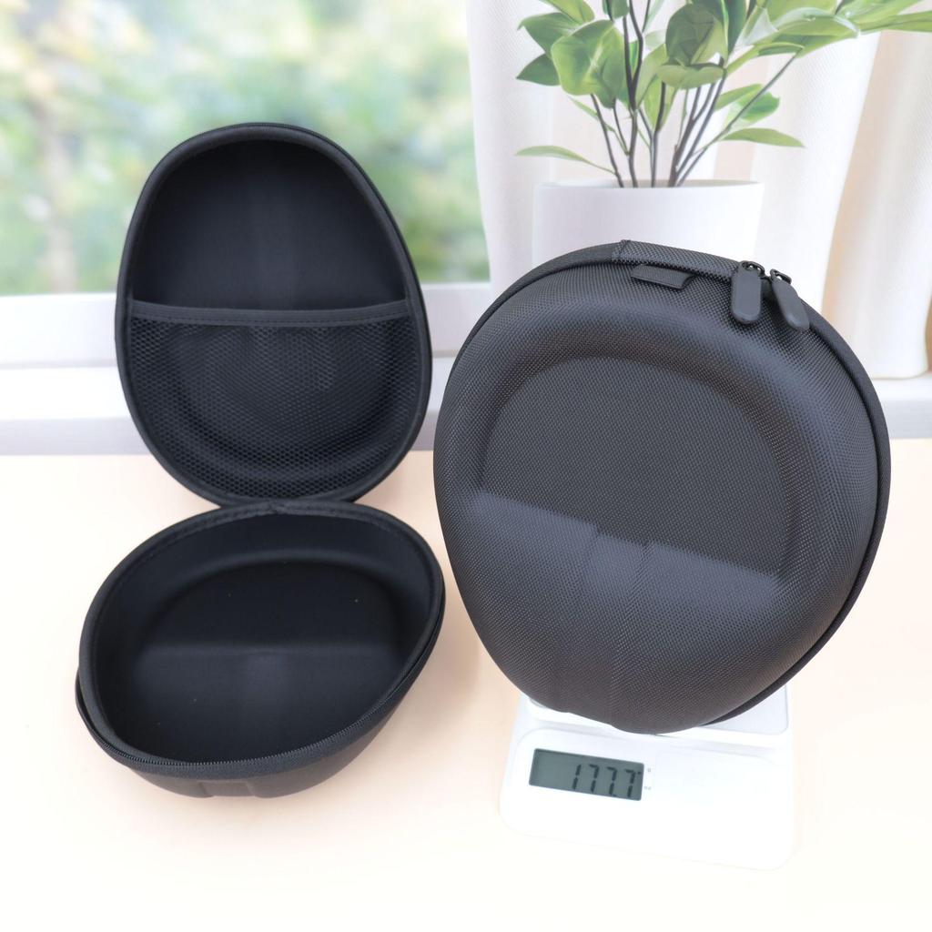Portable EVA Headphone Case – Zippered Hard Shell Storage Bag for Bluetooth Headsets