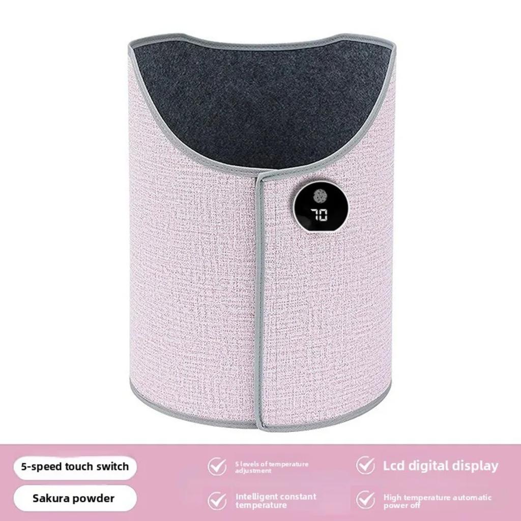 HOMZY Silent Foldable Leg Warmer Pro - Under Desk Electric Foot Heater with Thermostat & Auto Shut Off for Office Home Timer