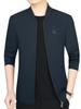 Men's Spring 2026 Stand-up Collar Jacket for Fathers: Trendy Business Casual Fashion