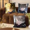 1pc Anime Game Wuthering Waves XIANGLI YAO Pillow Case Fashion Square Pillowcase Bedroom Sofa Room Ins Decoration Leisure
