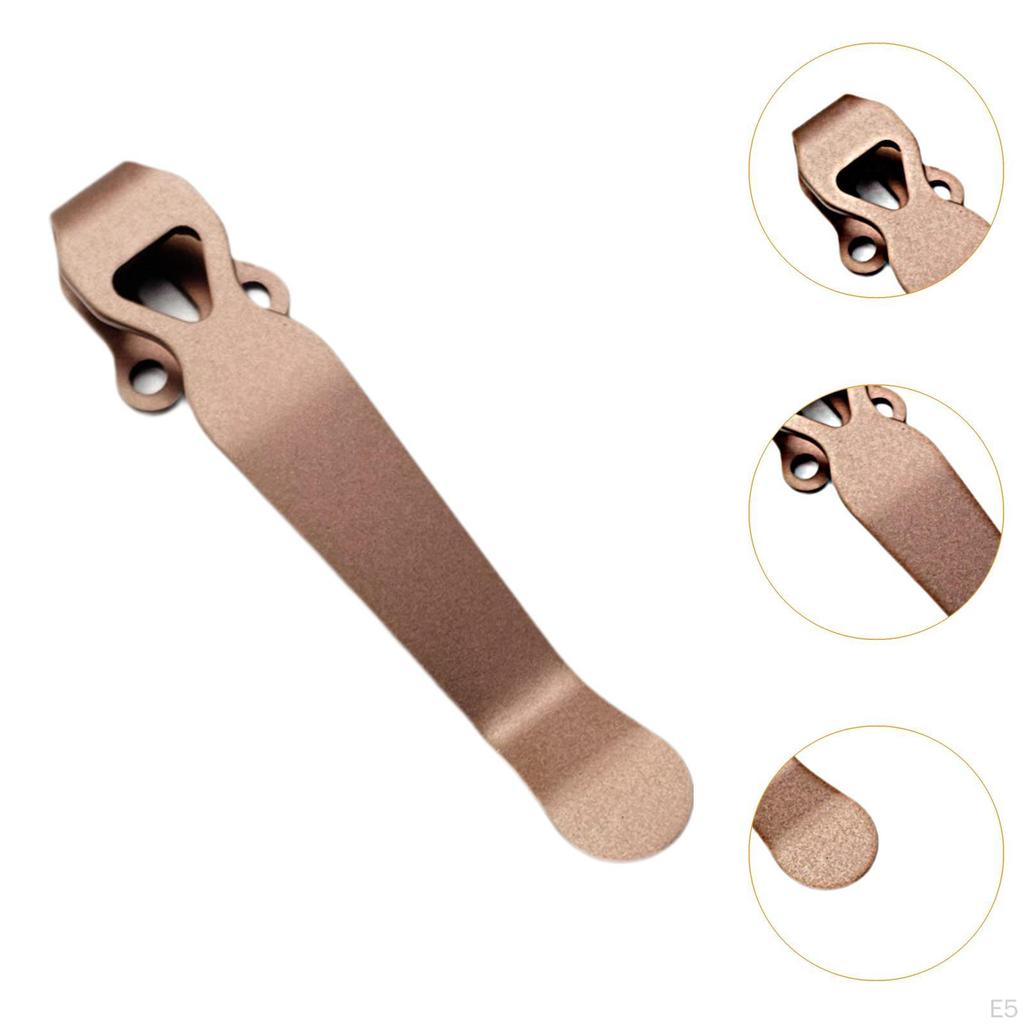 Deep Carrry -pocket -clip Metal Adjustments for Outdoor Sports -replacement Clip Multitool Key