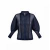 Women S Volume Sleeve meSh Jumper ltSjp034
