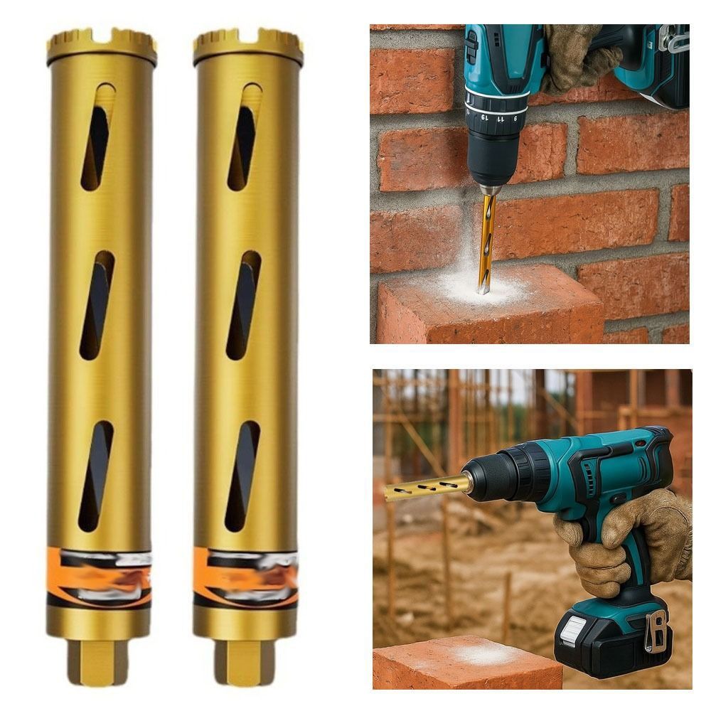 Sturdy Drill Bit Core Drill Holesaw Drill Bit Precision Centering Hole Opener  Concrete Drilling