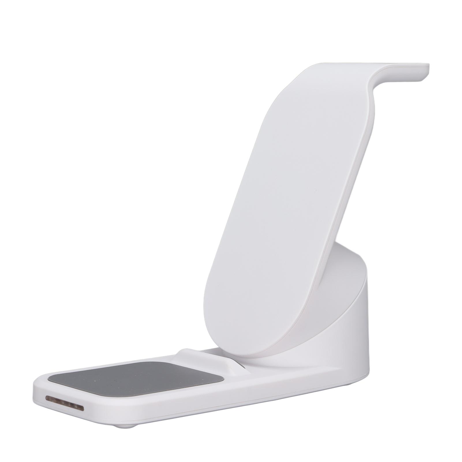 

T8 Pro Подставка для беспроводной зарядки Вращающаяся складная станция быстрой зарядки 3 в 1 для IPhone для Iwatch