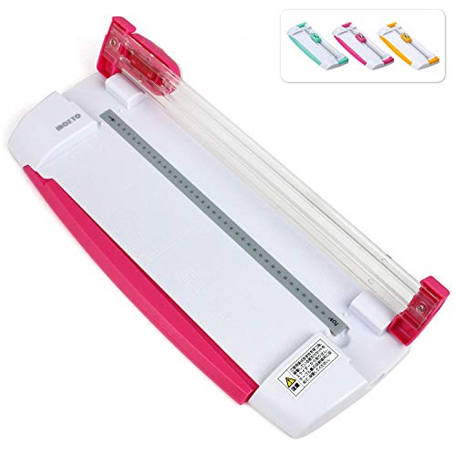 INOZTO Compact Rotary Paper Trimmer, Orange, T-400-OR