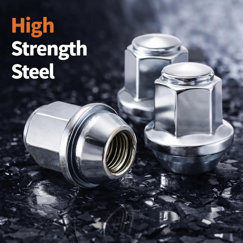 M14x1.5 Wheel Lug Nuts for Ford Mustang Edge Taurus for 2013 Dodge Durango High Strength Steel Hub Bolts 5/10pcs Anti-Rust