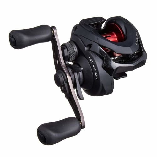 

SHIMANO Bait reel, double shaft, 18 bass rise, with No. 3.5 thread, for beginners