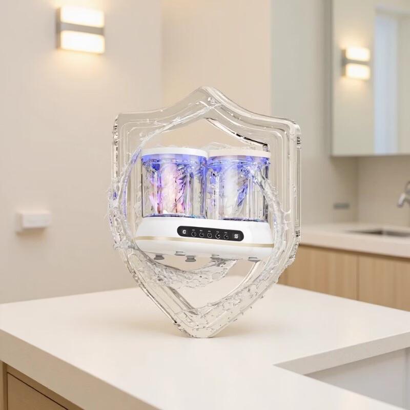 ZISIZ Portable Mini Twin-Tub Washing Machine
