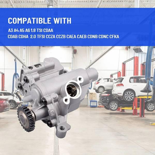06H115105BC Engine Oil Pump for VW Beetle, Jetta, Passat (24-Tooth)
