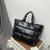 New large-capacity portable fashion travel bag casual solid color sports fitness bag shoulder handbag
