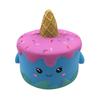 Creative Cartoon Cute Unicorn/Deer Slow Rebound Cake Soft Squeeze Toy Children's Fun Stress Relief Toys Boys Girls Birthday Gift