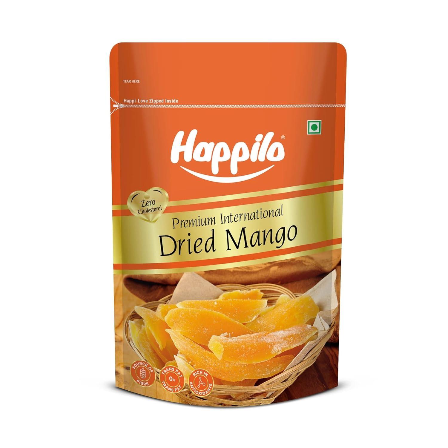 Сушеное манго (200 г), Premium International Dried Mango,  Happilo