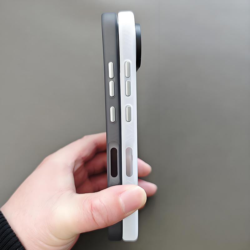Custodia Air per Honor Magic 8 Pro Magsafe Anti-Impronta Digitale Sottile Nero Opaco Traslucida Opaca Touch Pelle di Bambino Copri Telefono