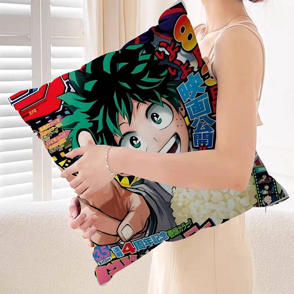 Cartoon Character Izuku Midoriya pillow cover sofa cushion cover home room decoration children gift