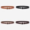 Womens Leather Waist Belt For Fashion Casual And Workwear With Durable Metal Closure