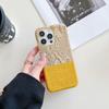 Romantic mermaid splicing elegant crocodile iPhone case 16e/16PRO cooling iPhone14promax half