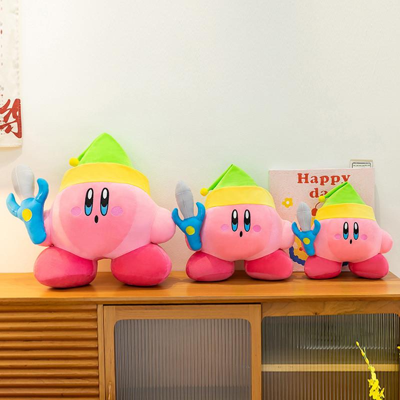Plush Kirby Sword Character Toy With Soft Crystal Velvet For Kids And Collectors