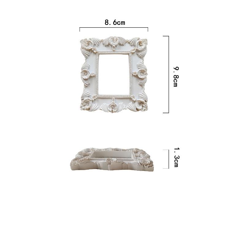 

Мини Золотая Маленькая Фоторамка Реквизит для Съемки Ретро Европейский Стиль Фоторамка Рельефные Серьги для Нейл-Арта Реквизит для Позирования