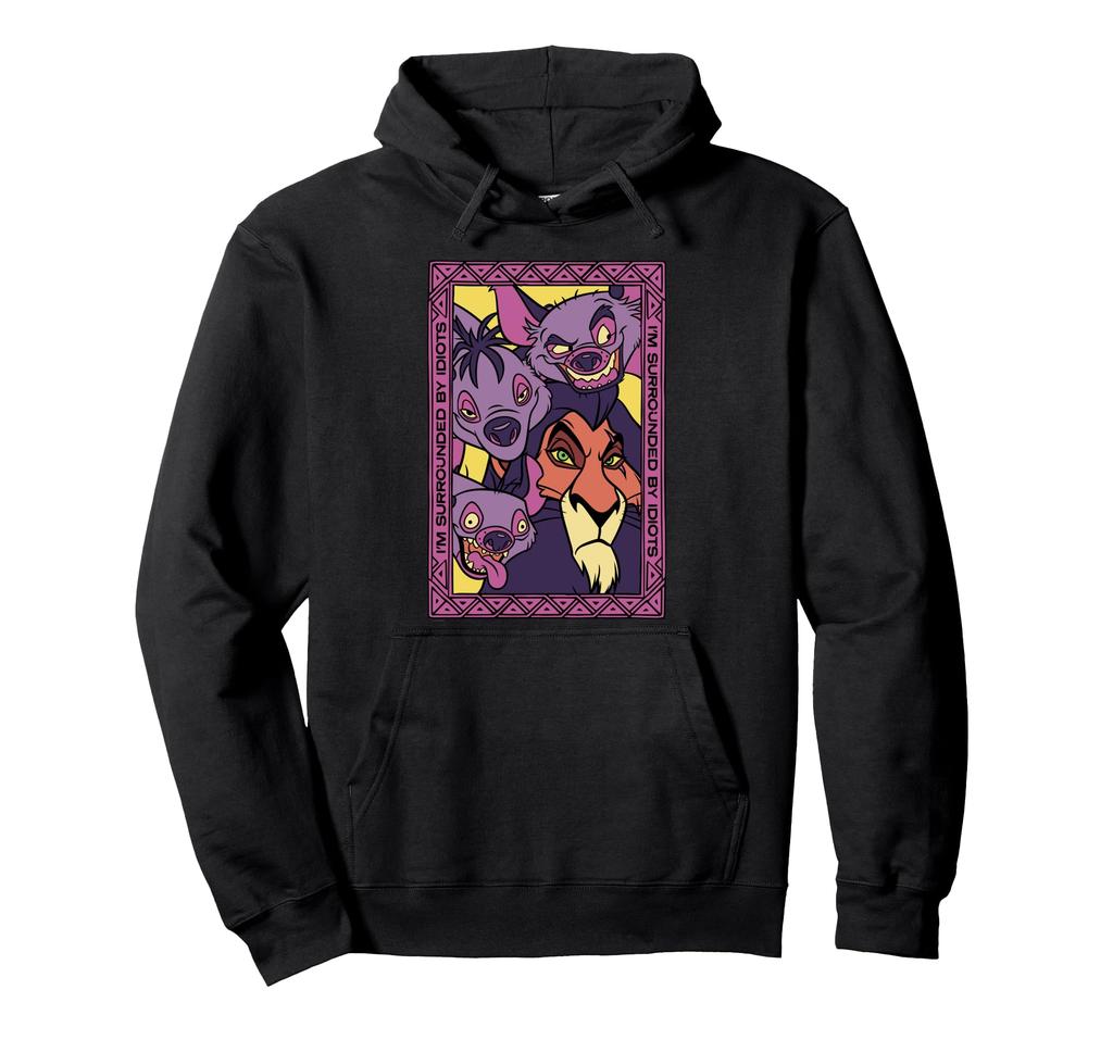 Disney Lion King 30th Anniversary Scar and the Hyena Trio Hoodie