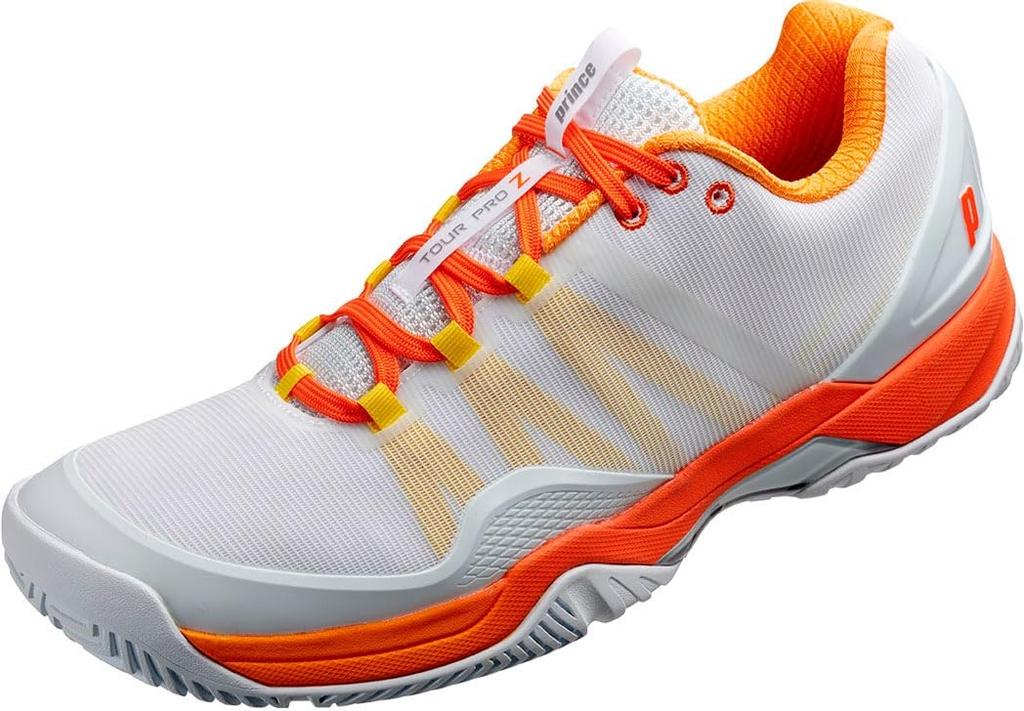 TOUR PRO Z VII AC X DPSZA19 White X Orange Cm [Prince] (White Orange) (349) 28.0