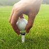 8 kusů golfových odpalů s nastavitelnou výškou, objem, snižuje tření, boční rotace, plastové odpaly, golfové příslušenství