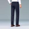 LangSha Men's Casual Anti-Wrinkle Straight-Leg Business Pants
