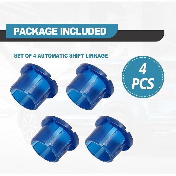 Set of 4 Transmission Shift Bushing, Automatic Transmission Shifter Arm Sleeve Bushing Compatible with T0yota Camry MR2 Supra 4Runner Tacoma Celica