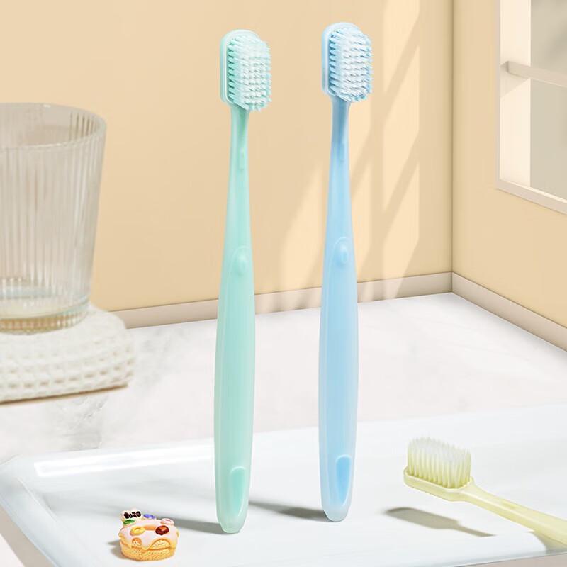 FAWNMUM Cloud-Soft Green Toothbrush 5-Pack