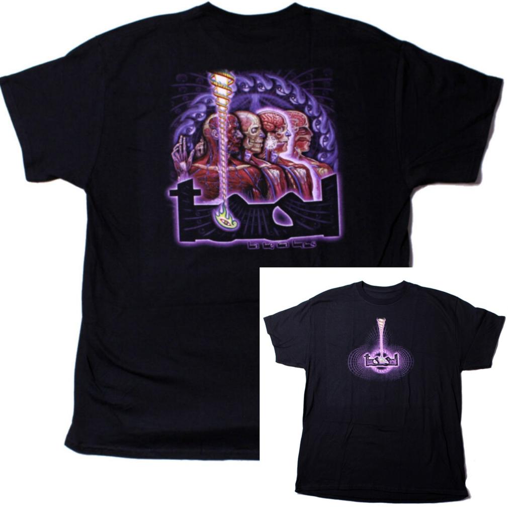 Nerve Endings Tool Band TShirt Cotton Graphic Tee Unisex Unisex Summer Streetwear
