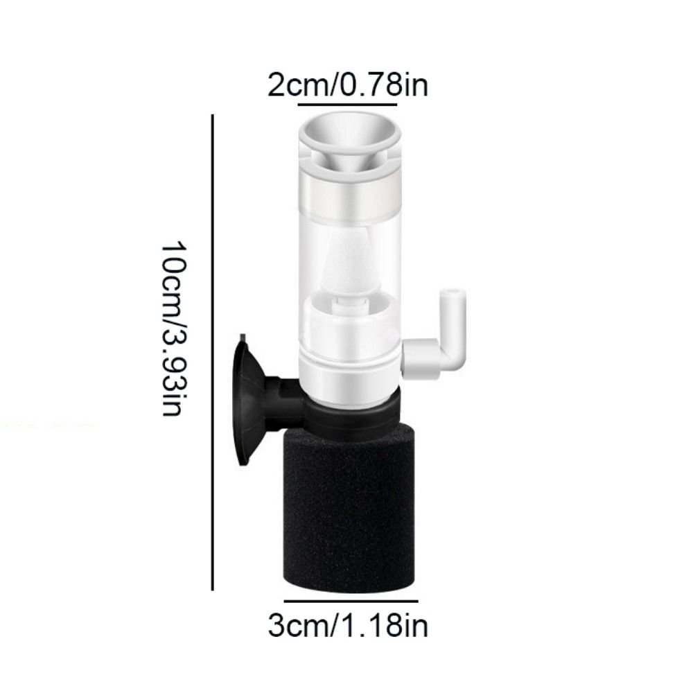 Ultra-quiet Multi Layer Media Filter Plastic Aquarium Pneumatic Filter Mini Fish Tank Filter  Home