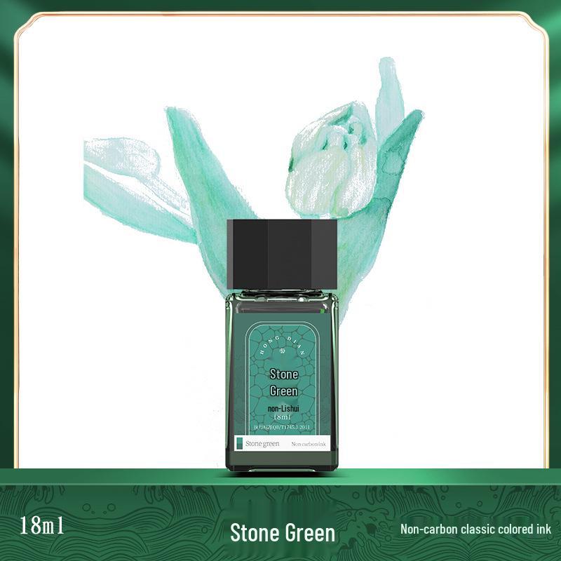 Hongdian No-Clog Füllfederhalter mit Farbmischtinte - 16 Farben