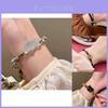 Elegant New Chinese Style Retro Beaded Bracelet With Unique Geometric Design For Women