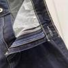 Clearance: No Returns - Yi Wei Women's Curved Mini Skirt, Cotton Denim, Regular Fit