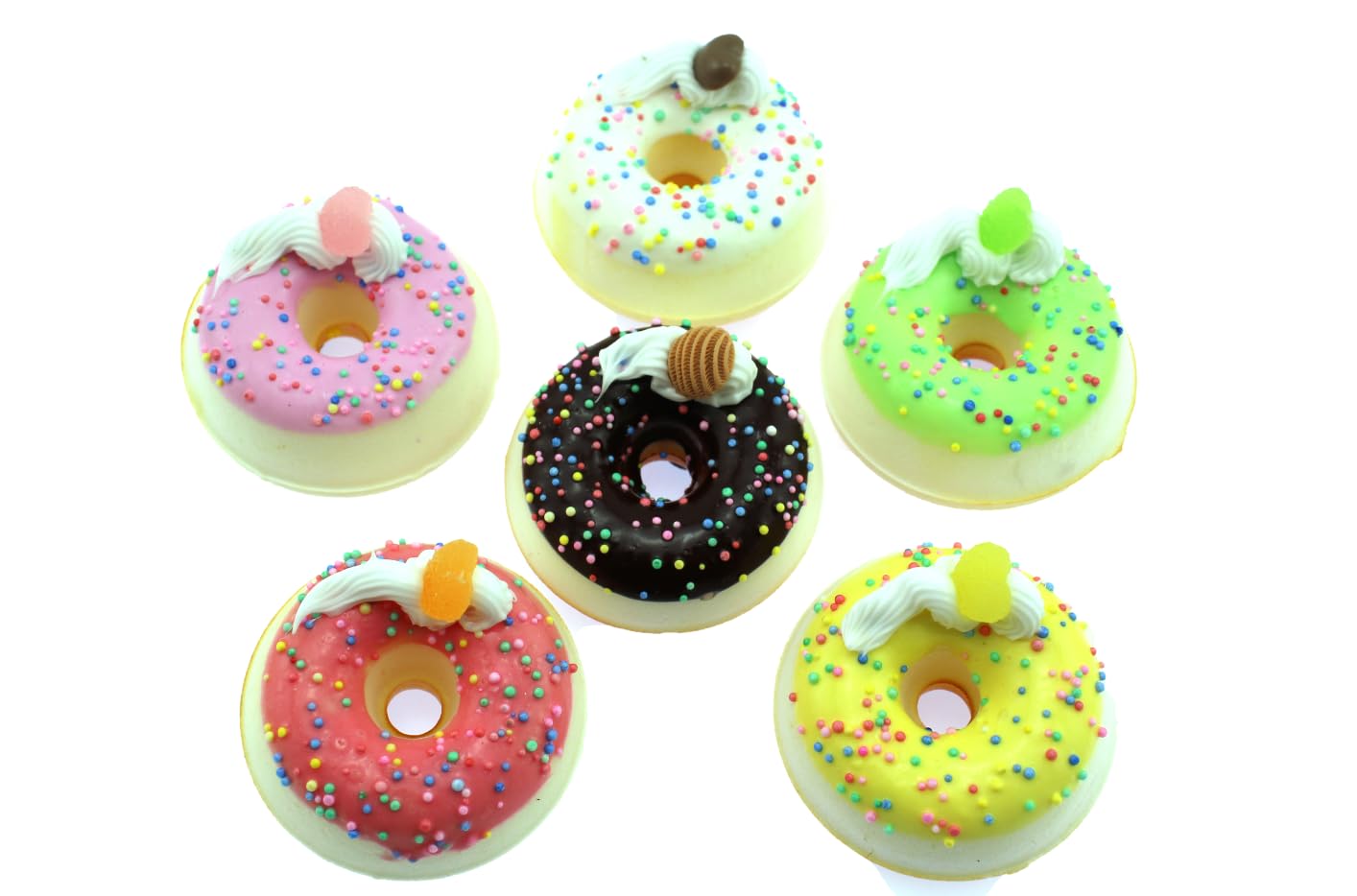 

speed mao Realistic Delicious Donut Food Model Food Sample Set of 6 Types