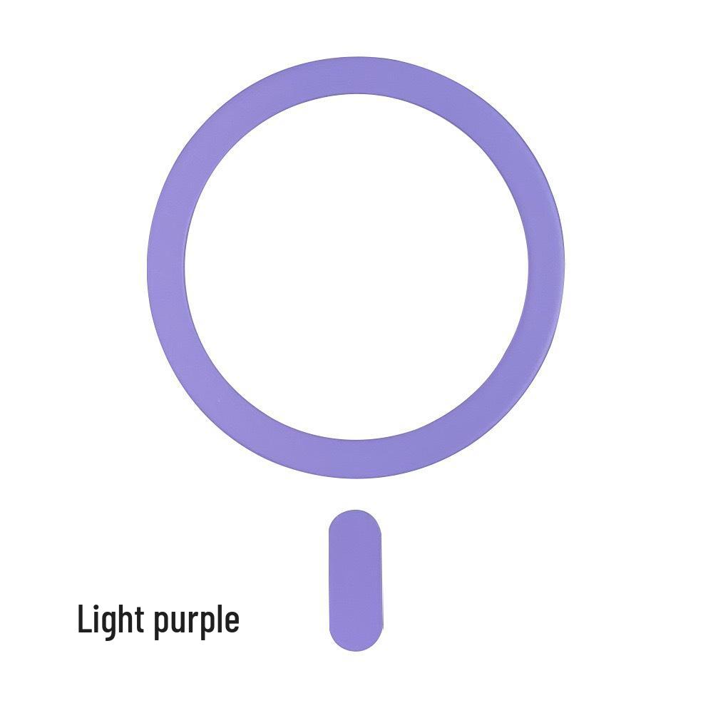 Magnetic Car Phone Holder Ring with Adhesive for Wireless Charging and Iron Sheet Phone Cases