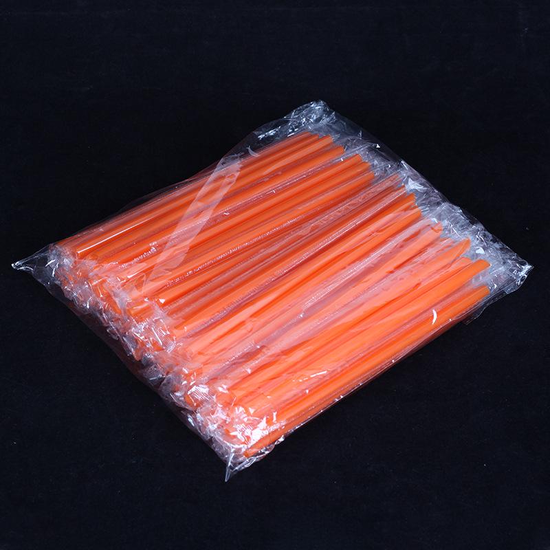 Individually Wrapped Transparent Sharp Tip Boba Straws - Pack of 1